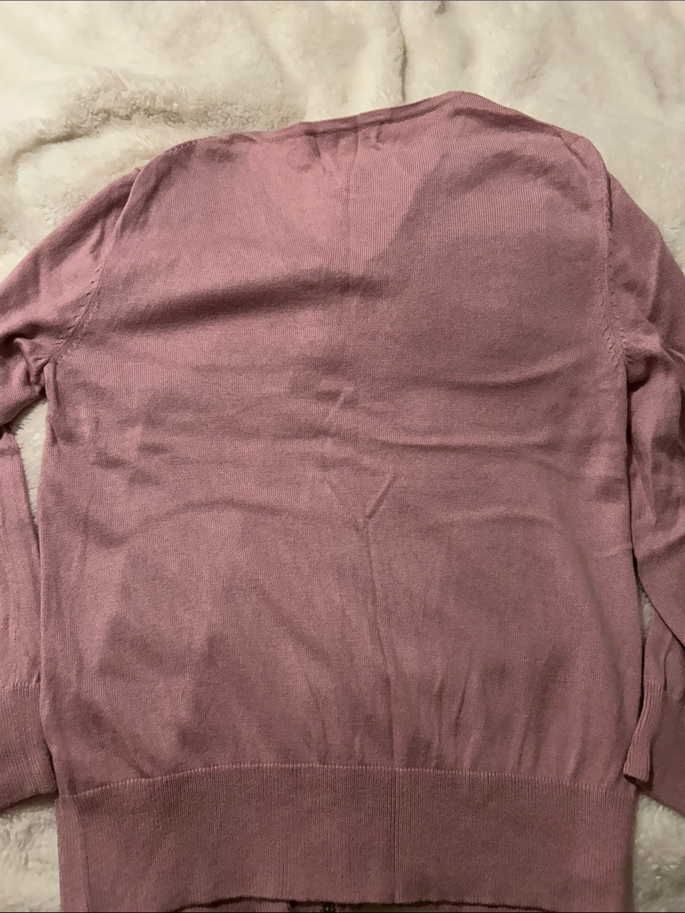 Michael Kors Light Pink Zip-Front Women's Sweater. NWOT. 12 - Picture 7 of 7